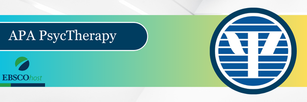 Logotip APA PsycTherapy  Vpogled v terapevtski dialog