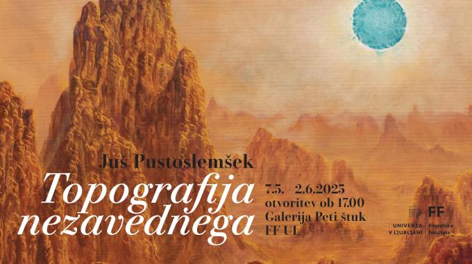 Topografija nezavednega - plakat
