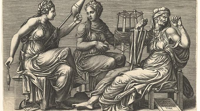 The three fates (vir:  wikimedia commons)