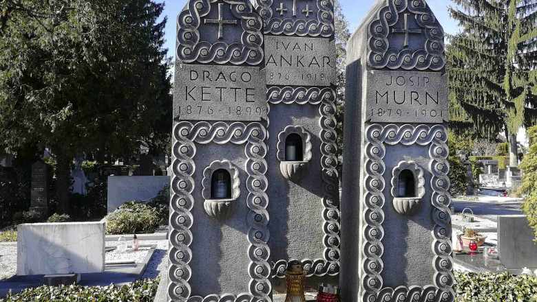 Spomenik - Kette, Cankar, Murn