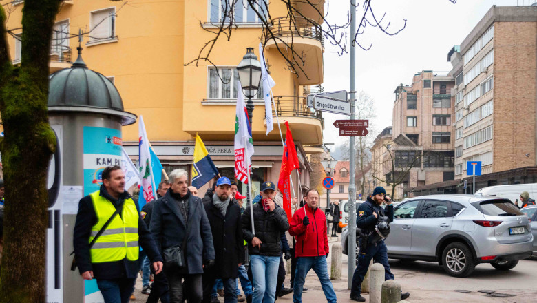 Protest: Gregorčičeva