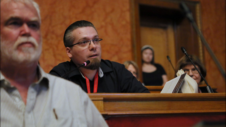 From left to right: John Makeham, Luka Perušić, Tamara Ditrich
