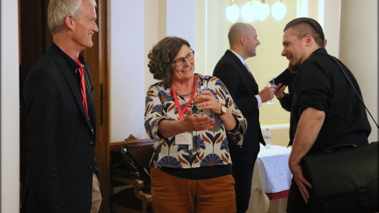 Left to right: Niels Weidtmann, Jana S. Rošker and Luka Perušić