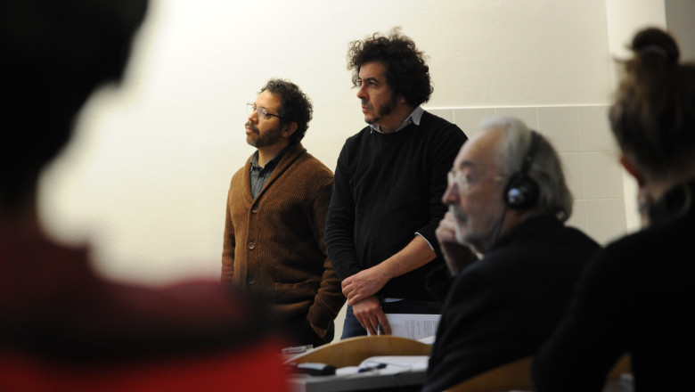 Julio Doria in Francisco Tomsich.