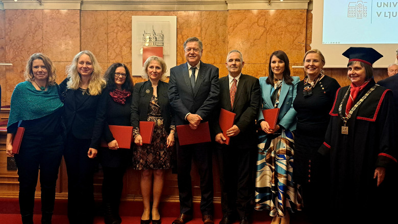 Nove redne profesorice in redni profesorji s Filozofske fakultete z dekanjo