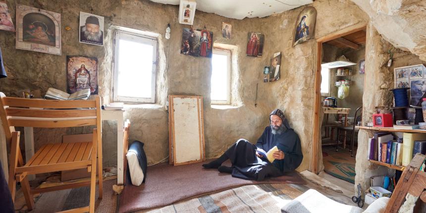 Photo: Matjaž Kačičnik 2018 © Endangered Hermitages Project = Documenting Coptic Monastic Heritage Project 